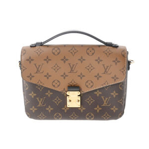 LOUIS VUITTON Monogram Metis Brown Black Reverse Handbag